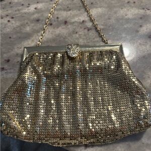 Whiting & Davis Gold Mesh Clutch